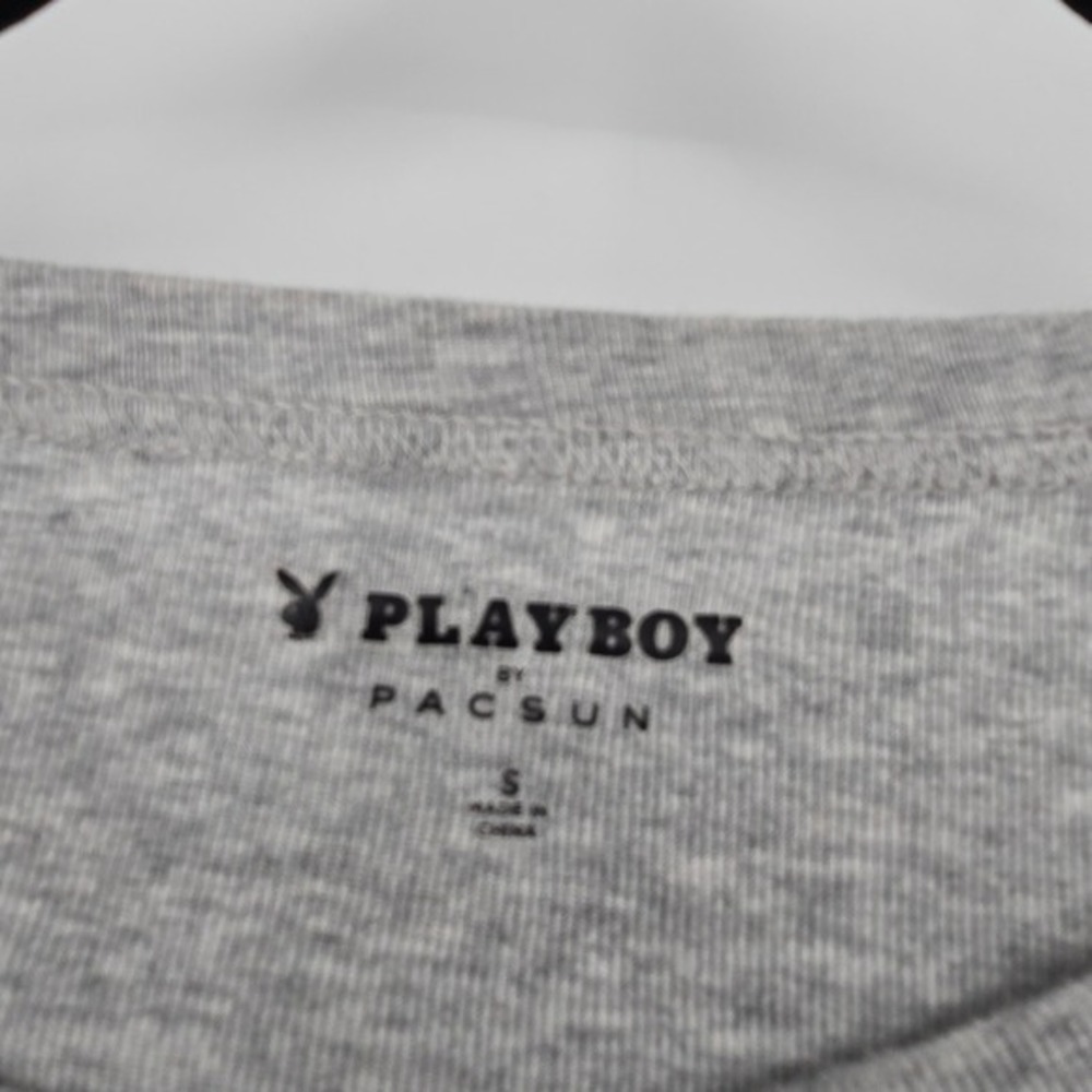 Playboy x Pacsun Crop Top Long Sleeve Los Angeles Graphic Tee S - Picture 4 of 7